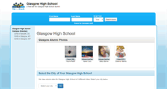 Desktop Screenshot of glasgowhighschool.org